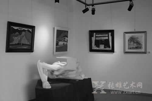 厦大艺术学院美术系西藏太行写生作品展揭幕