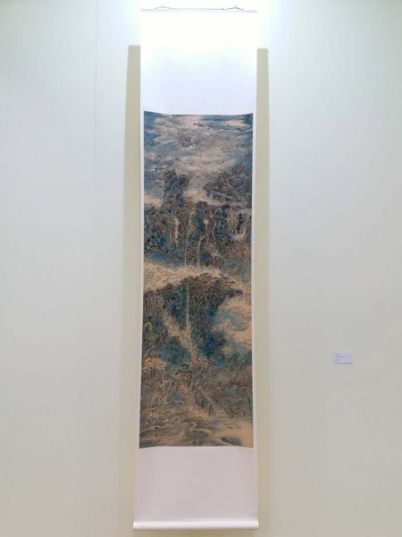   香港汉雅轩展位 梁巨廷个展
