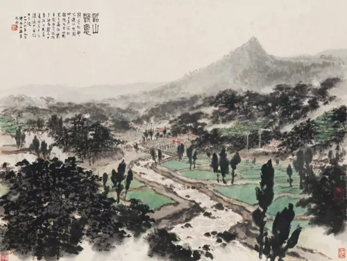 Lot 687  傅抱石 韶山诗意  RMB 45,425,000
