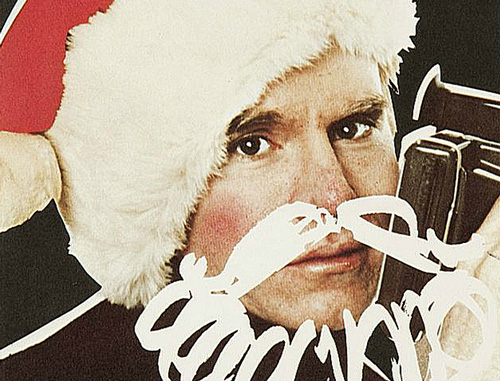 ▲带有Andy Warhol肖像的圣诞卡(局部)