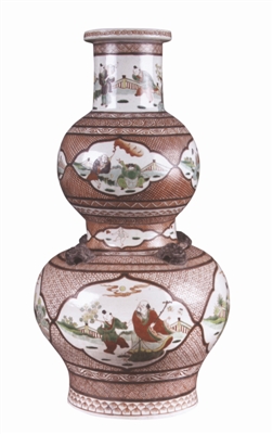 葫芦瓶在清康熙时成为外销瓷品种之一