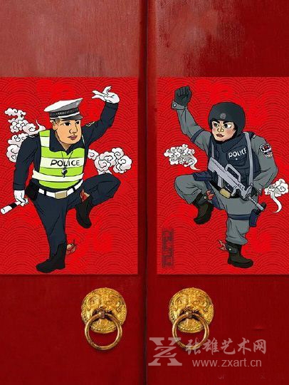年画门神大起底：各路门神来报到