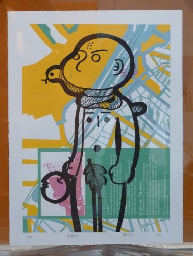   顾汀汀版画 