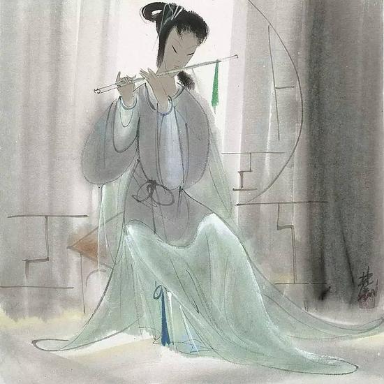   林风眠《清音》