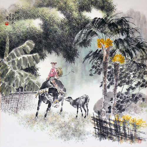 乡情 68x68cm 2015年