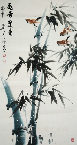 "春"之韵律——沈永喜花鸟画欣赏