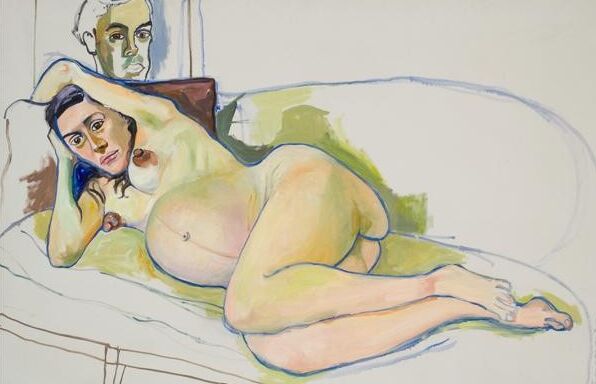 Alice Neel, Pregnant Woman, Oil on canvas, 101.9 x 153 cm, 1971