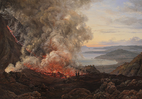 为何火山能够激发艺术家的创作灵感？