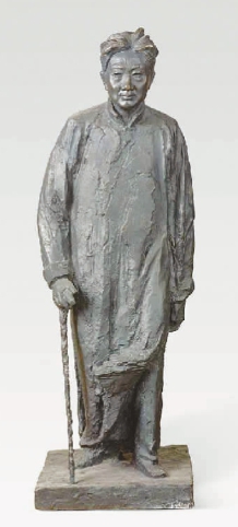  徐悲鸿（雕塑）  钱绍武