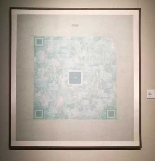 《多维码时代》 175X183cm