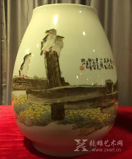 李宝华作品全国巡展首站亮相海西花鸟城