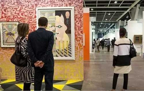 2016年第四届巴塞尔艺术展香港展会现场