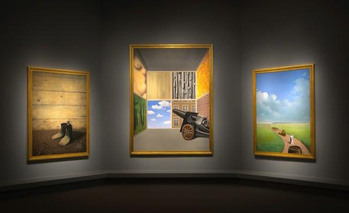芝加哥艺术博物馆“马格利特：日常的秘密，1926-1938”展览现场