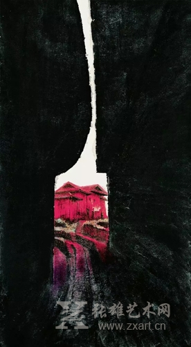 第三只眼看土楼——《闽壑烟岚》梁明大泼彩山水画展