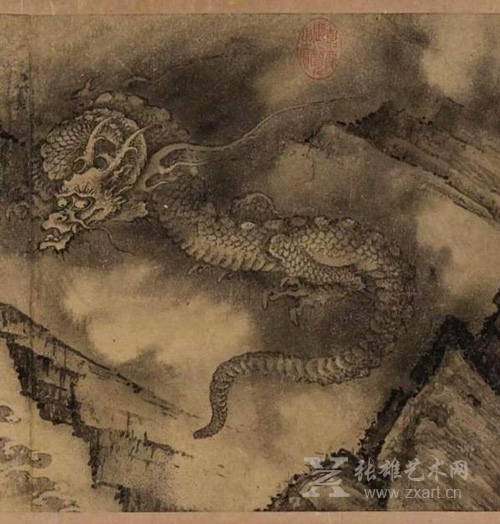 《六龙图》 局部