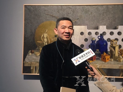 张雄艺术网采访中国美术学院油画系博士生导师、著名画家焦小健