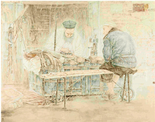 李宁 岁月 国画