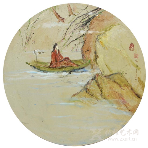 169-2015-云水间(50X50cm)