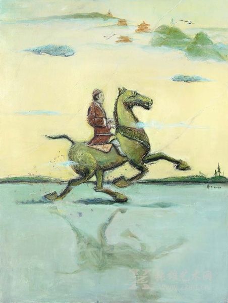 174-2015-行无疆·2(106X140cm)