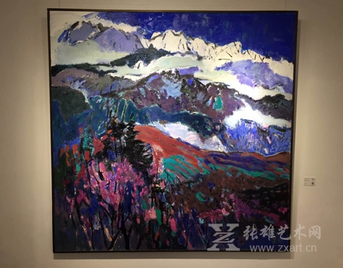 “游牧与漂流——张立平油画作品展”无锡站揭幕