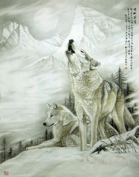   啸傲苍穹 150x196cm