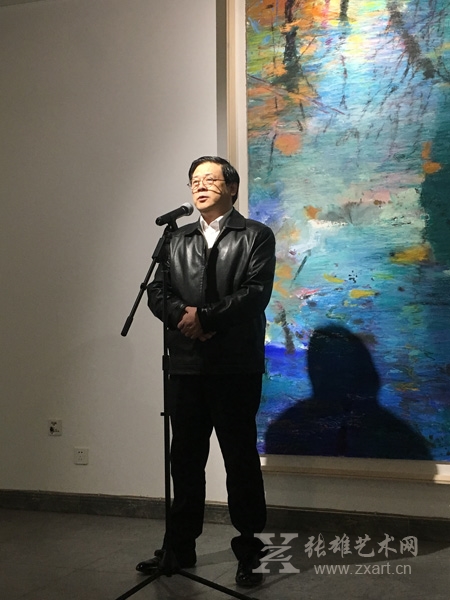 中国美协分党组书记、驻会副主席兼秘书长 徐里开幕式上致辞