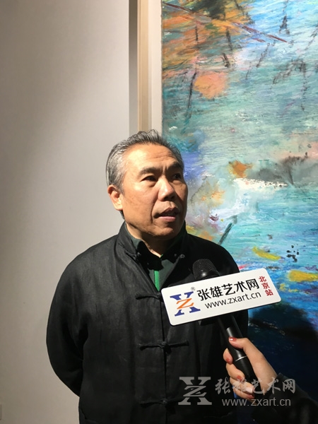 张雄艺术网采访中央美术学院党委副书记、教授 王少军