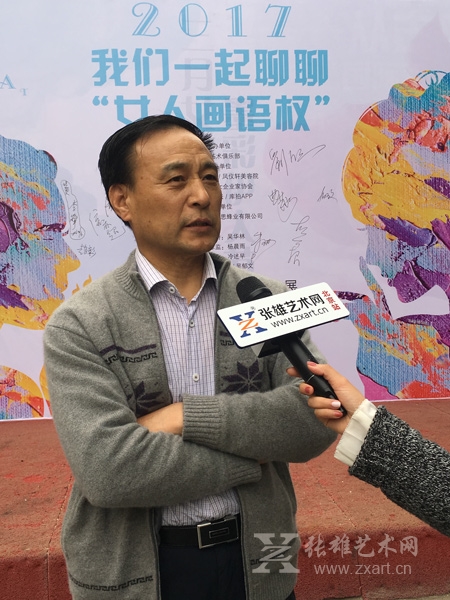 张雄艺术网采访宋庄镇前党委书记胡介报
