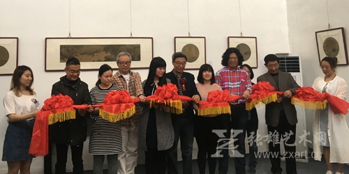 “杨梵 丙申新作巡回展北京首展”开幕式现场