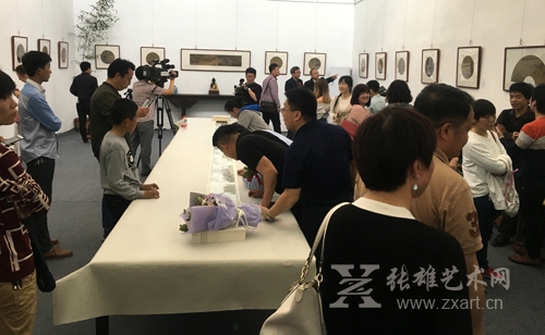 “杨梵 丙申新作巡回展北京首展”开幕式现场