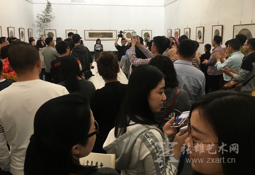 “杨梵 丙申新作巡回展北京首展”开幕式现场