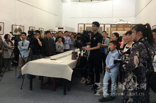    “杨梵 丙申新作巡回展北京首展”开幕式现场