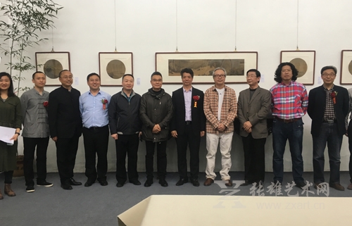 “杨梵 丙申新作巡回展北京首展”开幕式现场