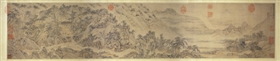 文徵明侄子及其《摄山白鹿泉庵图》画卷