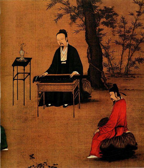 书画与古琴在点线面上有着共同的审美形态