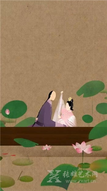 网红插画师笔下的“无脸画”