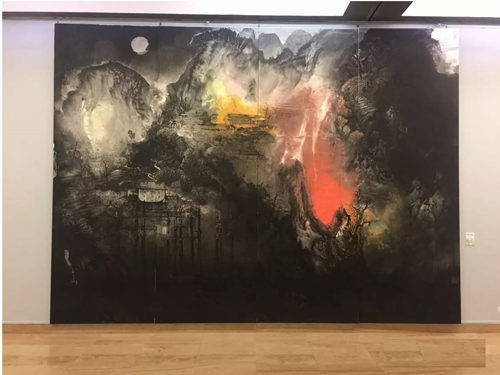 《山外有山 》420 x 580cm
