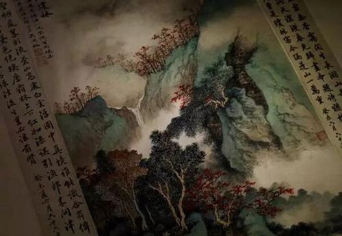 翠岫琼林（局部）