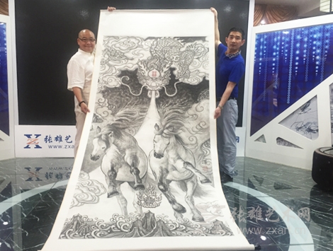 赠画