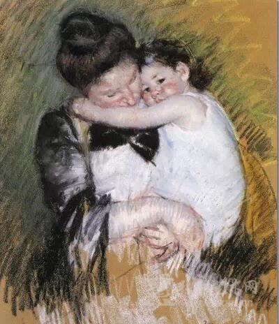 玛丽•卡萨特 《母亲与孩子》 1901