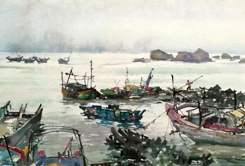   小雨       31 x 41cm 