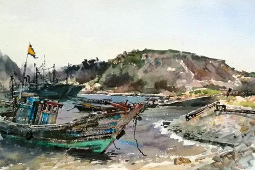   潮声        31 x 41cm 