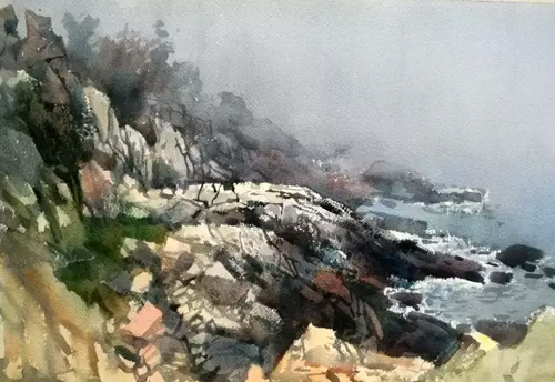 雾海之二       31 x 41cm 