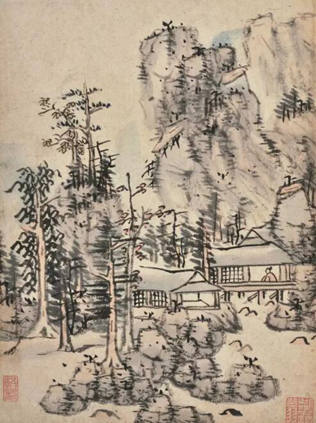 （七）钤印：洪都、啙窳翁