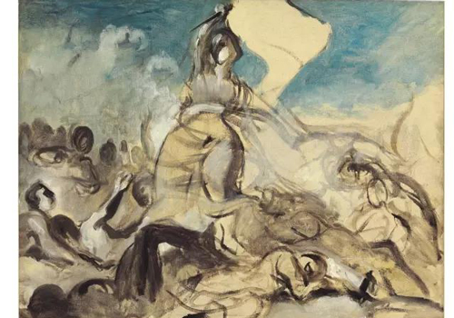 德拉克罗瓦(1798-1863年) 《自由引导人民(1830年7月28日)》 估价：英镑 700,000 -1,000,000 伦敦  十九世纪欧洲及东方主义艺术
