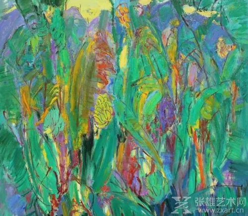 《芭蕉林》（200x190）2017年