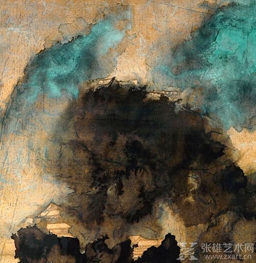 张大千画作再续天价神话 《云山古寺》超1亿成交
