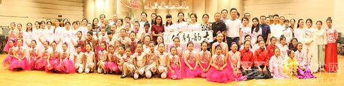 演艺人员大合影