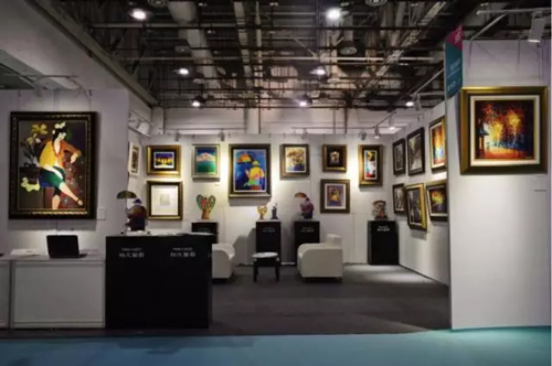 柏文画廊在艺术厦门博览会上的展区