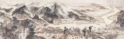 Lot 0836 陆俨少 女真人生活图 成交价：RMB 34,500,000